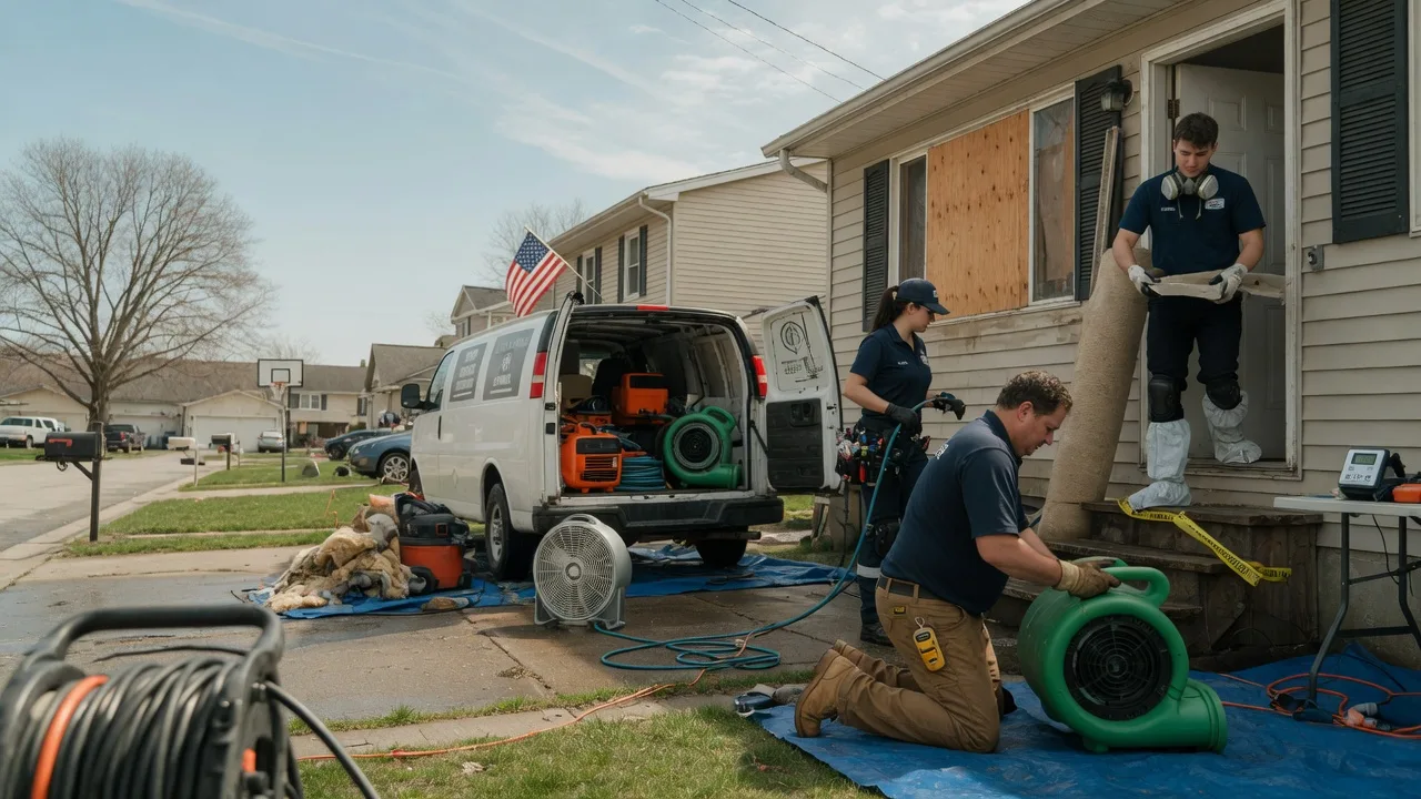 Water Damage Restoration in National Park, NJ near me